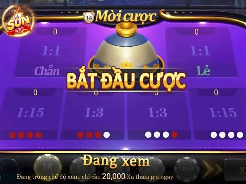 Hướng dẫn chi tiết cách chơi xóc đĩa sunwin