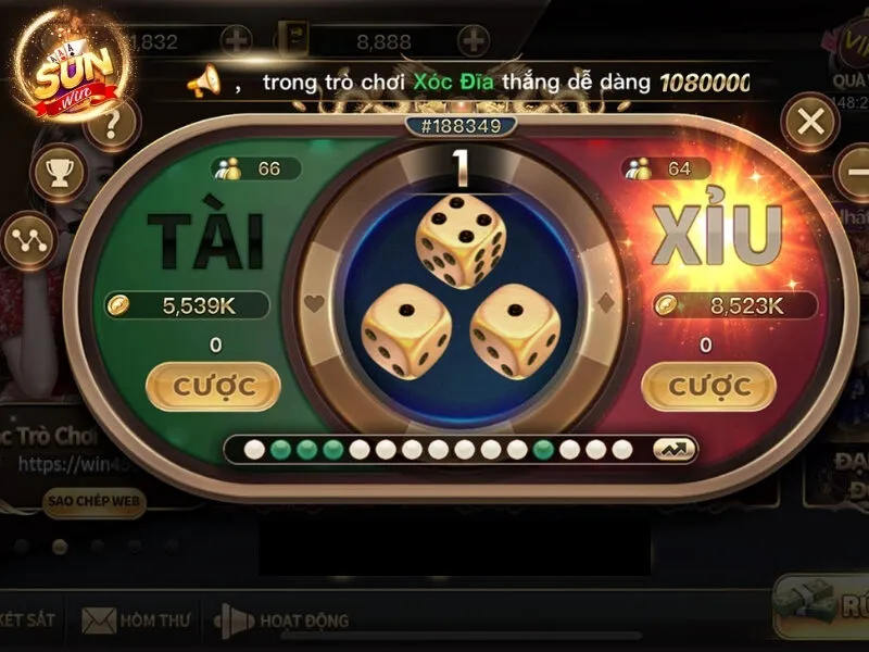 Tài xỉu sunwin chơi ảo nhận tiện thật khủng